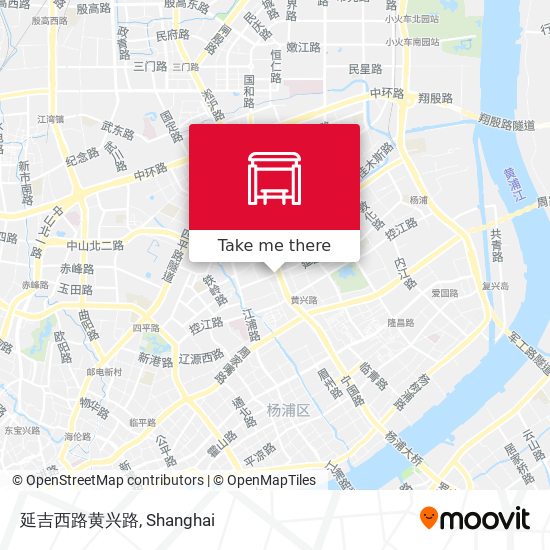 延吉西路黄兴路 map