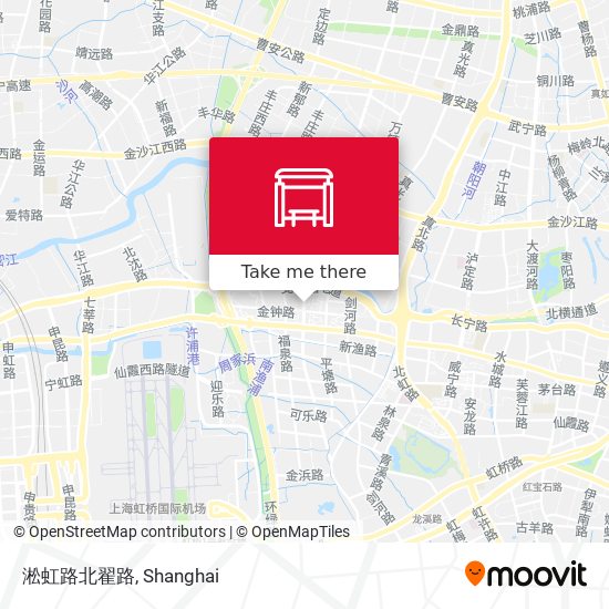 淞虹路北翟路 map