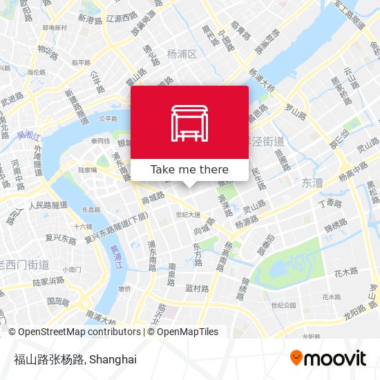 福山路张杨路 map