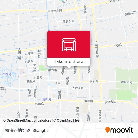 靖海路塘红路 map