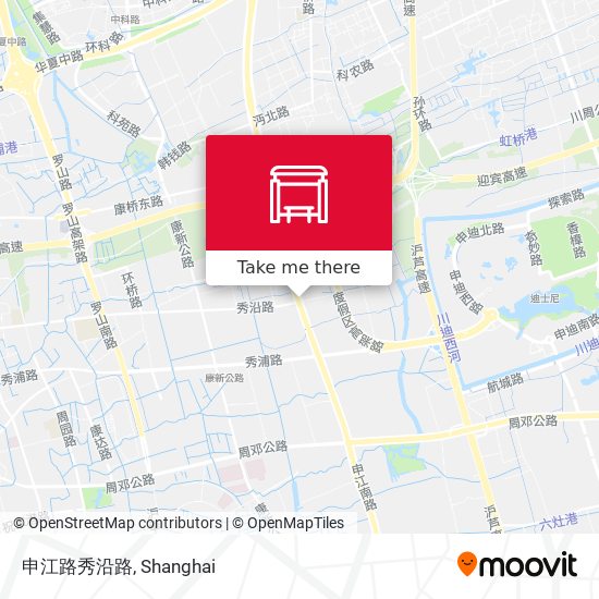 申江路秀沿路 map