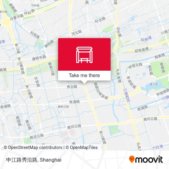 申江路秀沿路 map