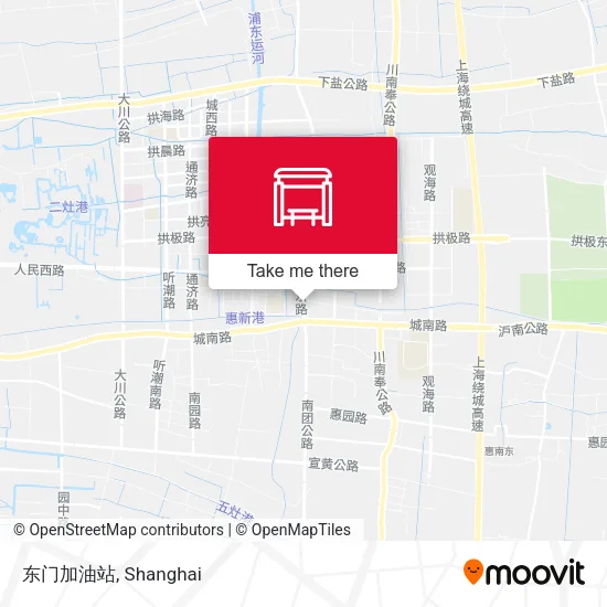东门加油站 map