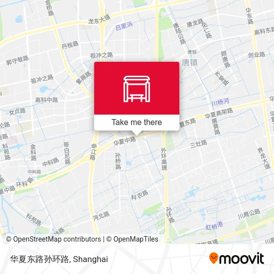 华夏东路孙环路 map