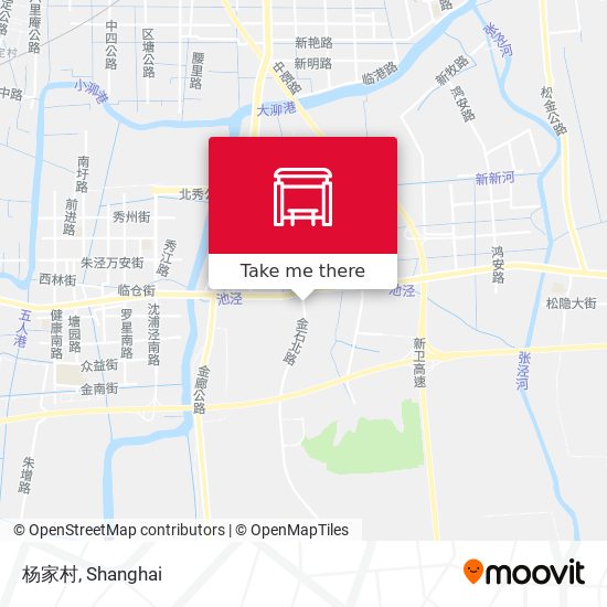 杨家村 map