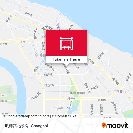 航津路地铁站 map