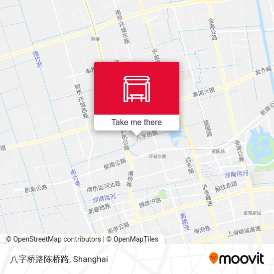 八字桥路陈桥路 map