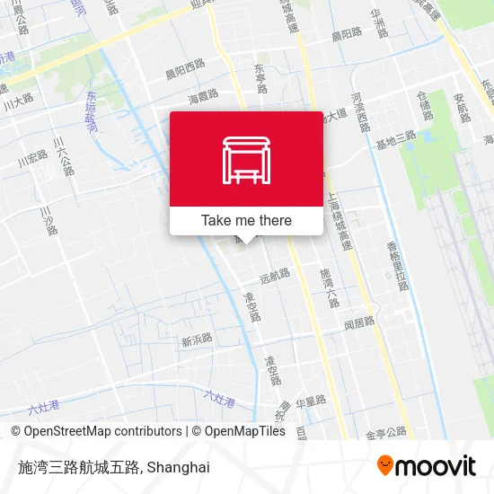 施湾三路航城五路 map