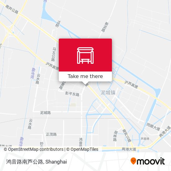 鸿音路南芦公路 map