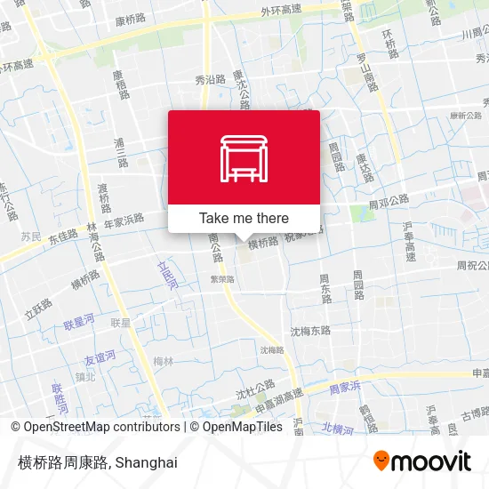 横桥路周康路 map