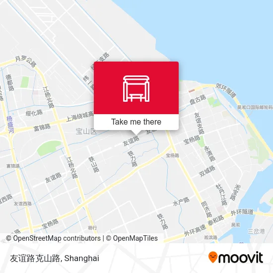 友谊路克山路 map