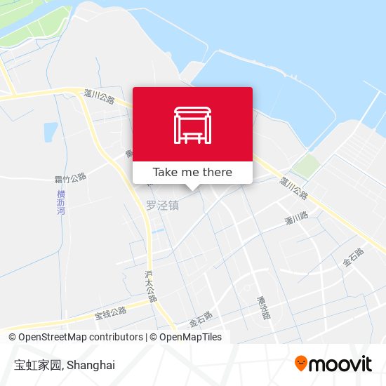 宝虹家园 map