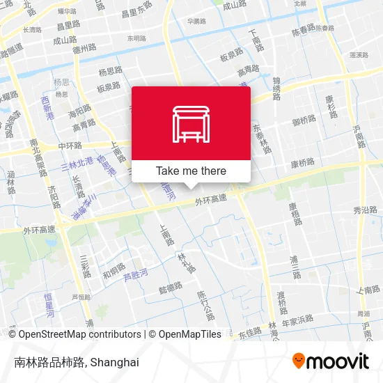 南林路品柿路 map