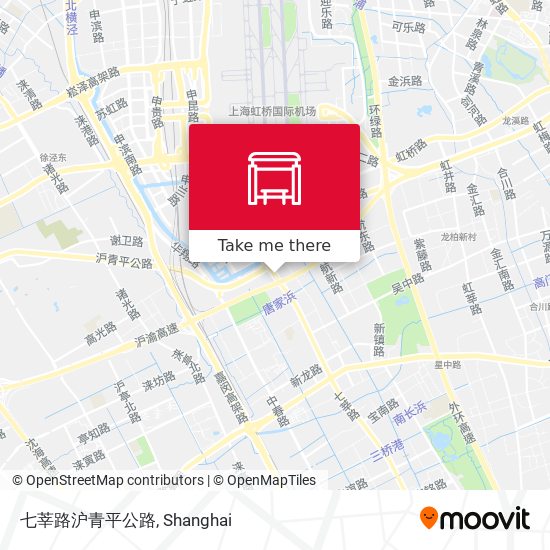 七莘路沪青平公路 map