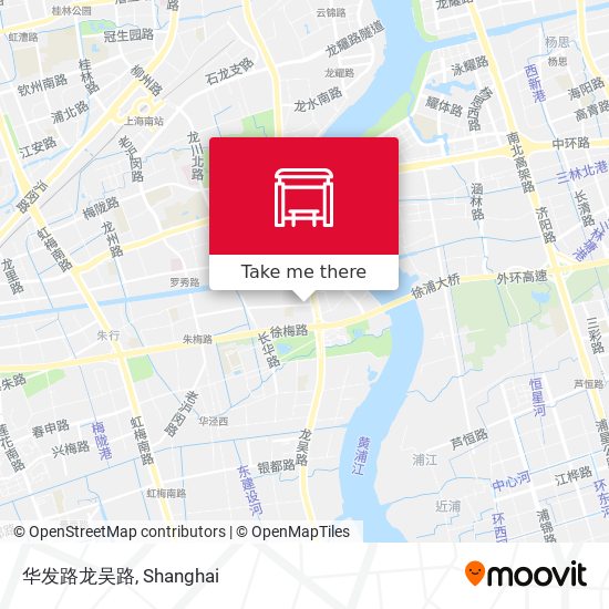 华发路龙吴路 map
