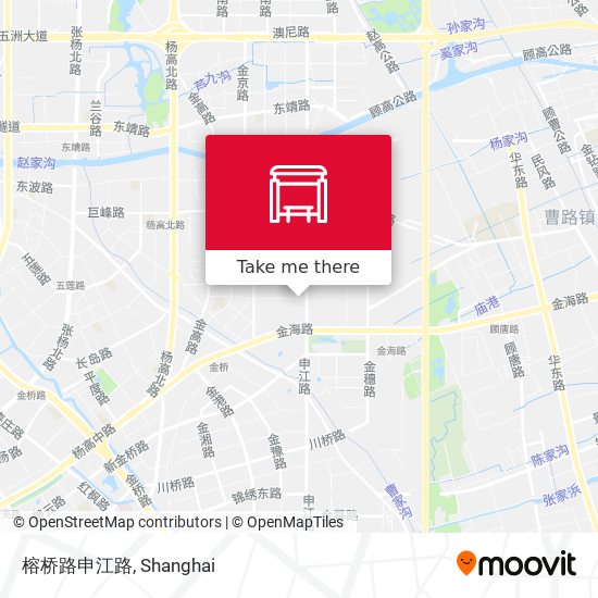 榕桥路申江路 map