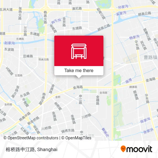 榕桥路申江路 map