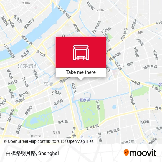 白桦路明月路 map