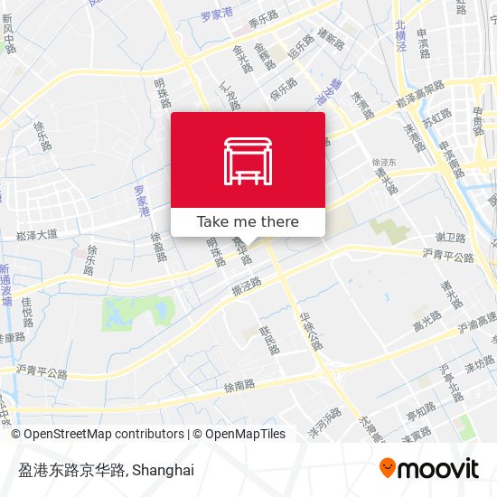 盈港东路京华路 map