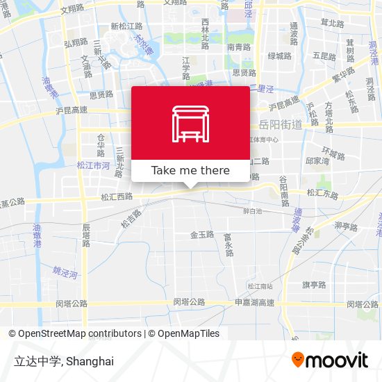 立达中学 map