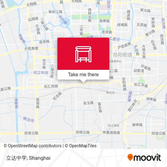 立达中学 map