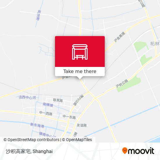 沙积高家宅 map