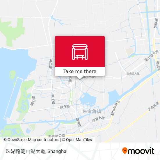 珠湖路淀山湖大道 map