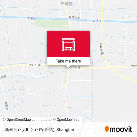 新奉公路大叶公路(招呼站) map