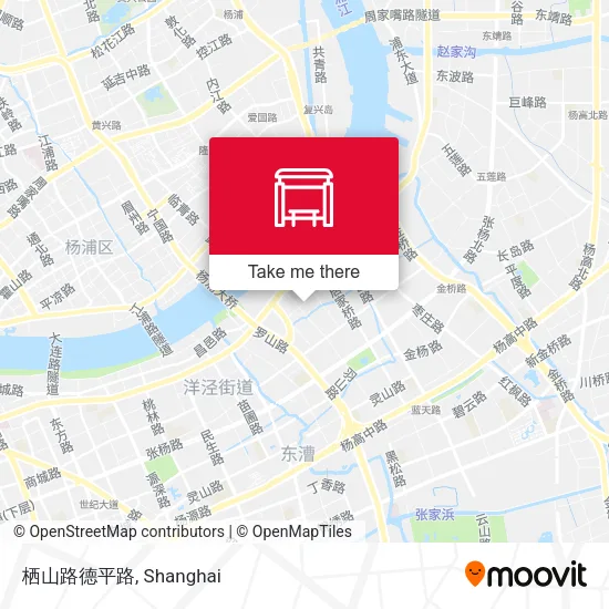 栖山路德平路 map