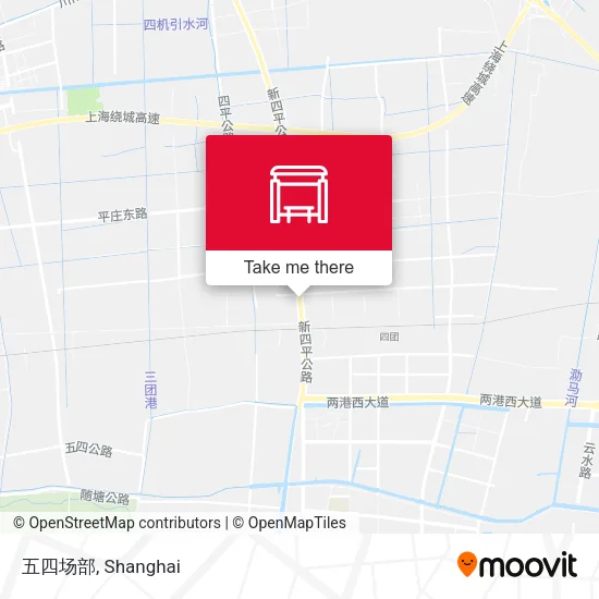 五四场部 map