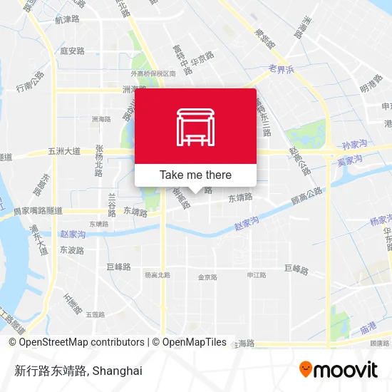 新行路东靖路 map