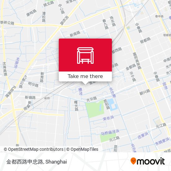 金都西路申忠路 map