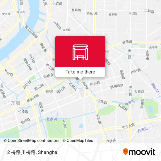 金桥路川桥路 map