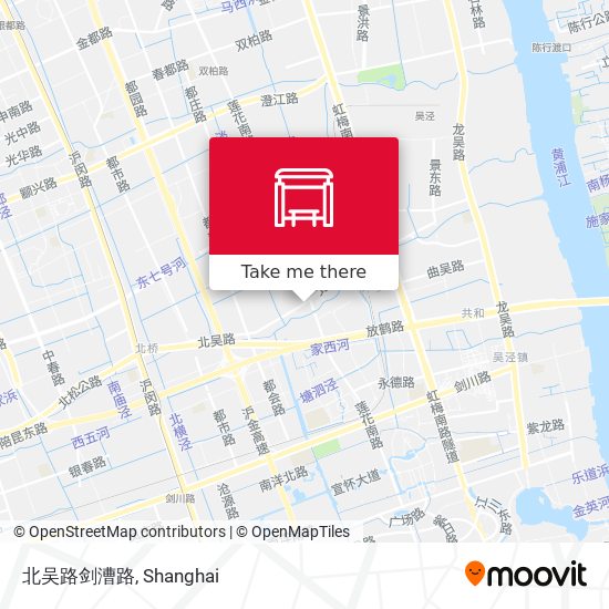 北吴路剑漕路 map