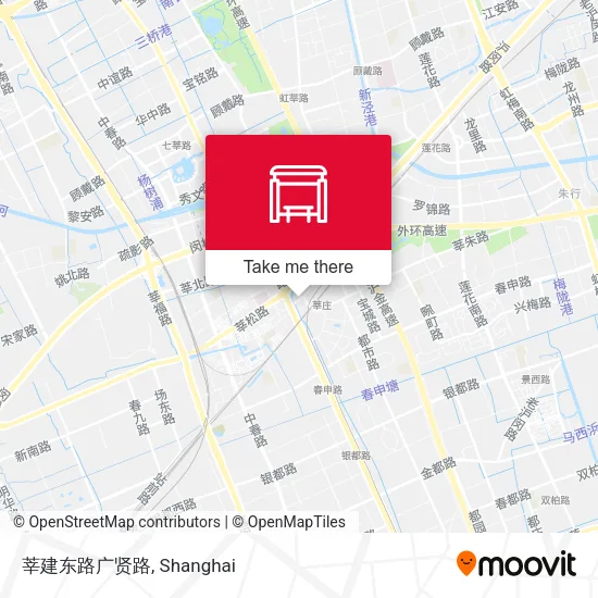 莘建东路广贤路 map