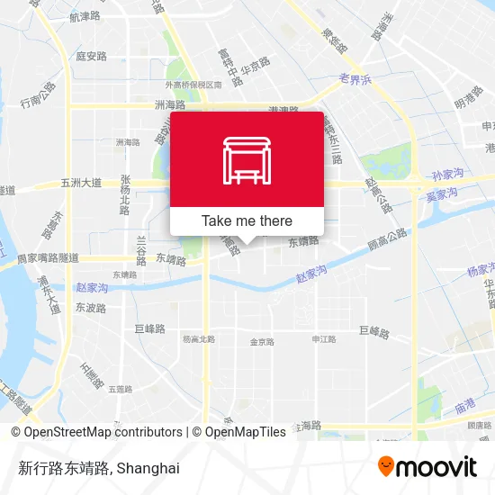 新行路东靖路 map