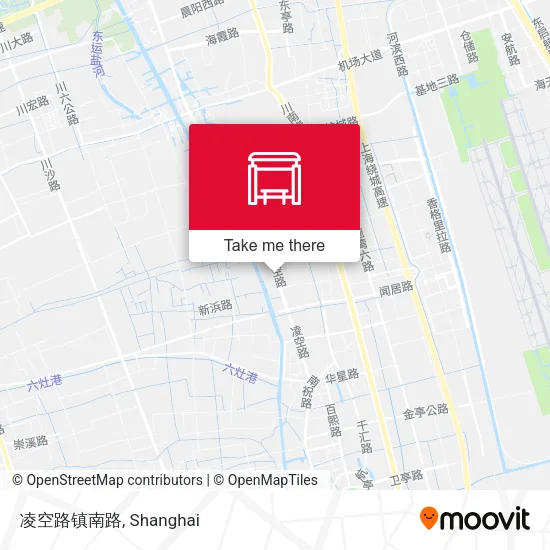 凌空路镇南路 map