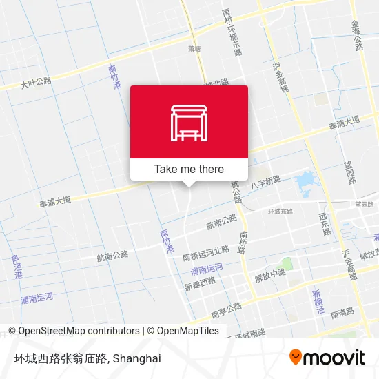 环城西路张翁庙路 map