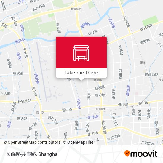 长临路共康路 map