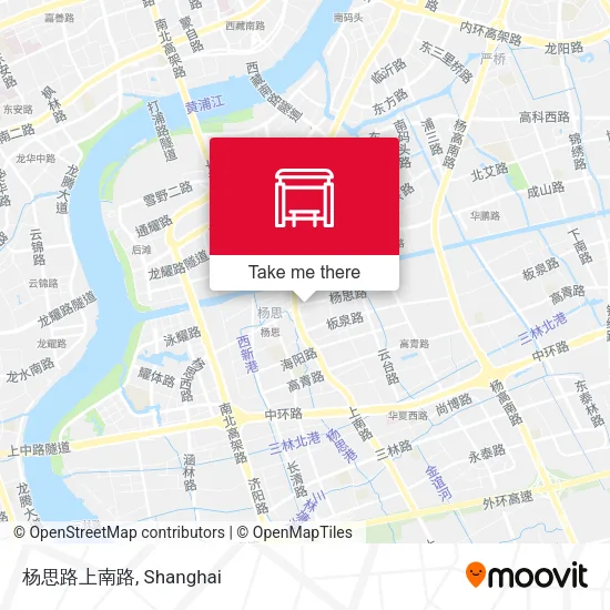 杨思路上南路 map
