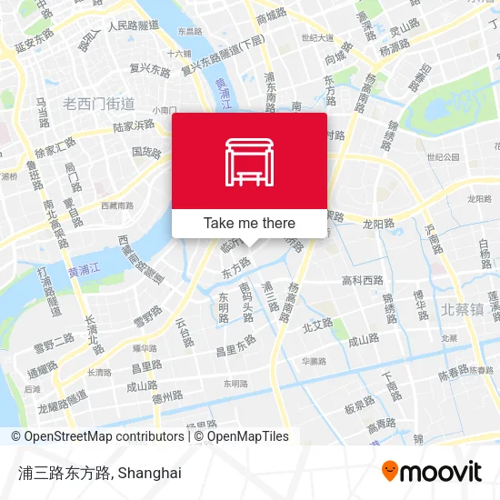 浦三路东方路 map