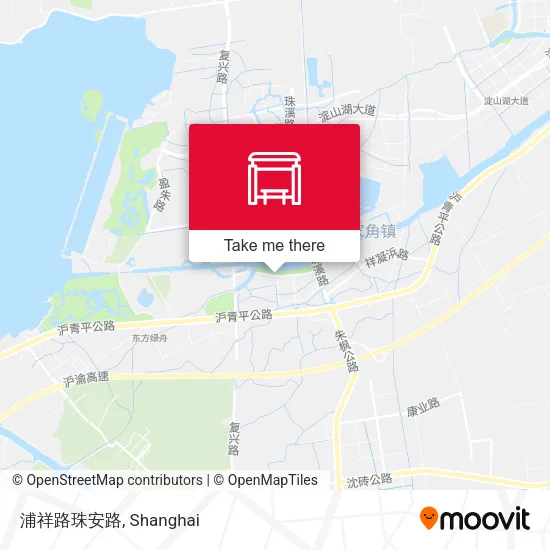 浦祥路珠安路 map