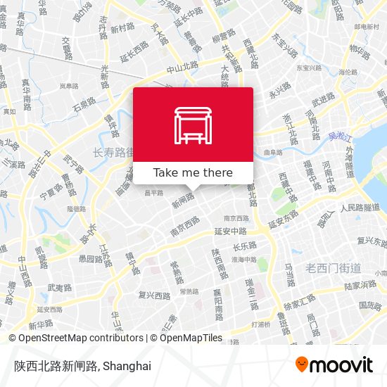 陕西北路新闸路 map