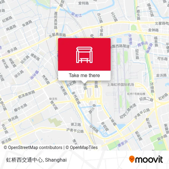 虹桥西交通中心 map