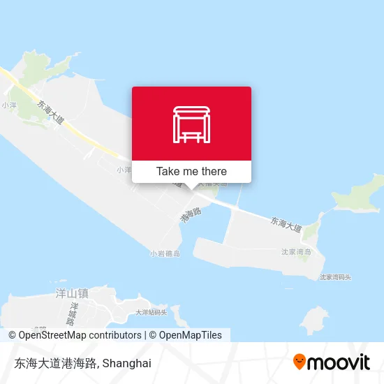 东海大道港海路 map