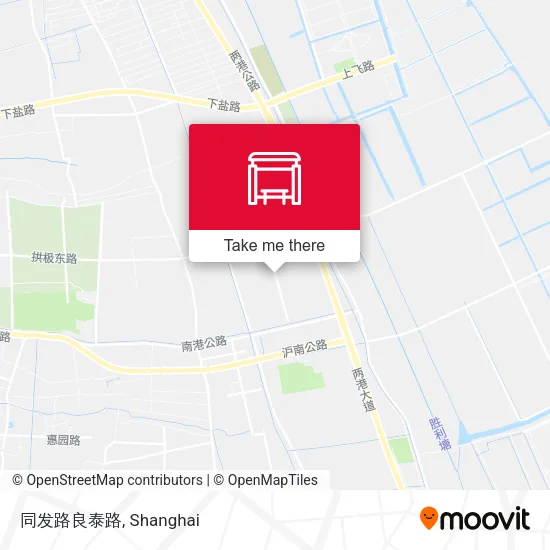 同发路良泰路 map
