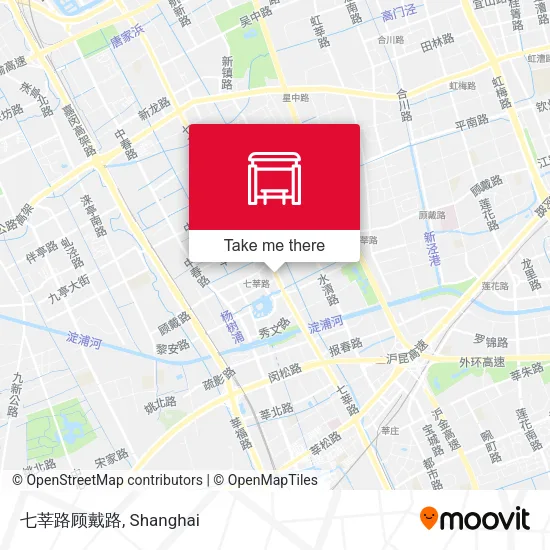 七莘路顾戴路 map