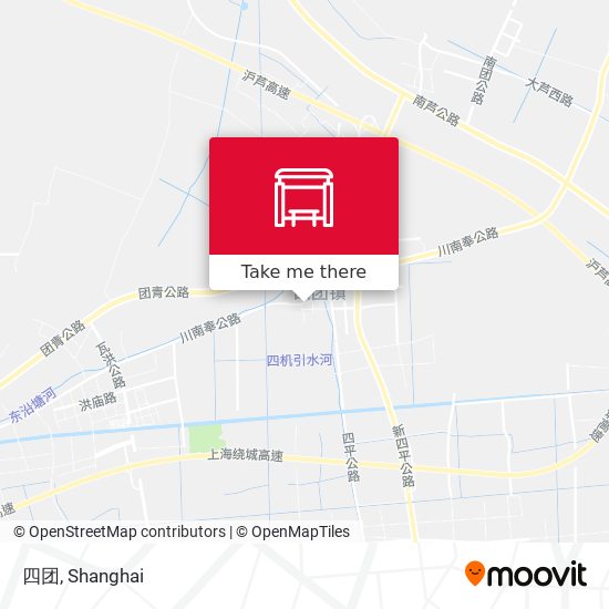 四团 map