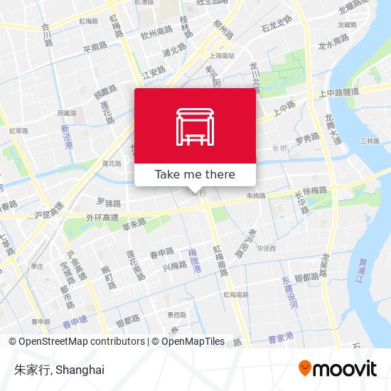 朱家行 map