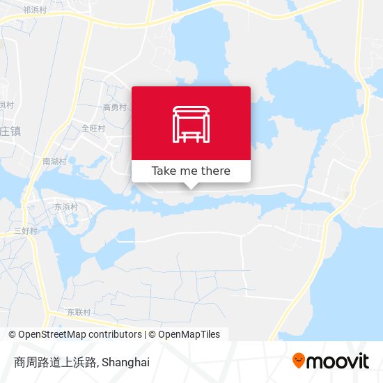 商周路道上浜路 map